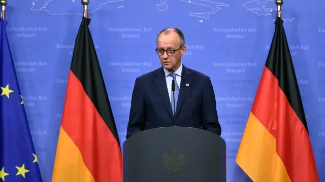 Le chancelier allemand Friedrich Merz