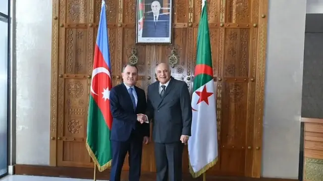 Джейхун Байрамов и Ахмед Аттаф