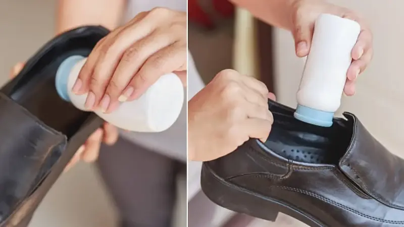 Tuz ayakkabı kokusunu gideriyor