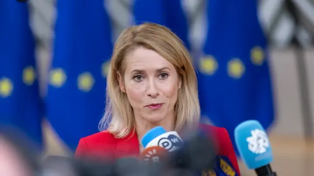 La haute représentante de l'Union européenne pour les affaires étrangères et la politique de sécurité, vice-présidente de la Commission européenne et ancienne Première ministre estonienne, Kaja Kallas