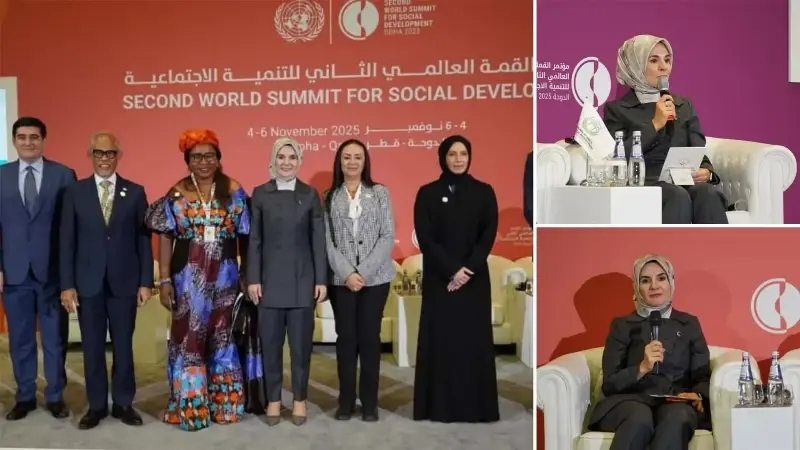 Bakan Göktaş, 2’nci Dünya Sosyal Kalkınma Zirvesi kapsamında düzenlenen oturuma katıldı
