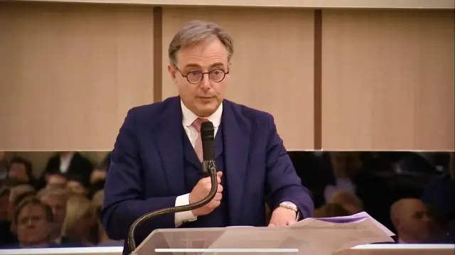 Le Premier Ministre Bart De Wever.