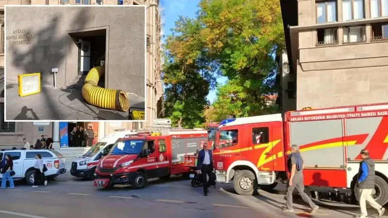 ASBÜ yerleşkesinde söndürme sistemi arızası