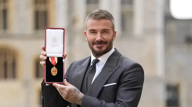 Сэр Дэвид Бекхэм.