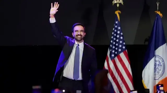 ڈیموکریٹک پارٹی کے امیدوار ظہران ممدانی امریکہ کے شہر نیو یارک کے میئر منتخب ہوگئے ہیں۔ 
