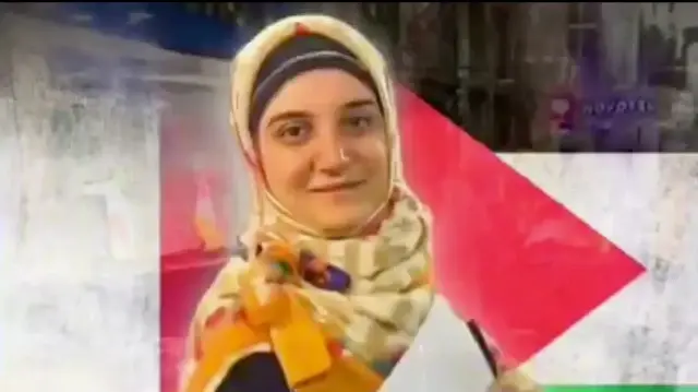 L'étudiante iranienne Mahdieh Esfandiari.