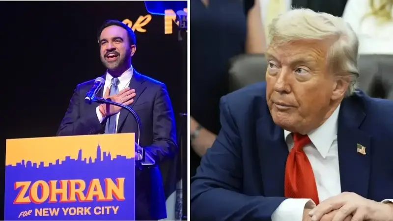 Zohran Mamdani ve Donald Trump