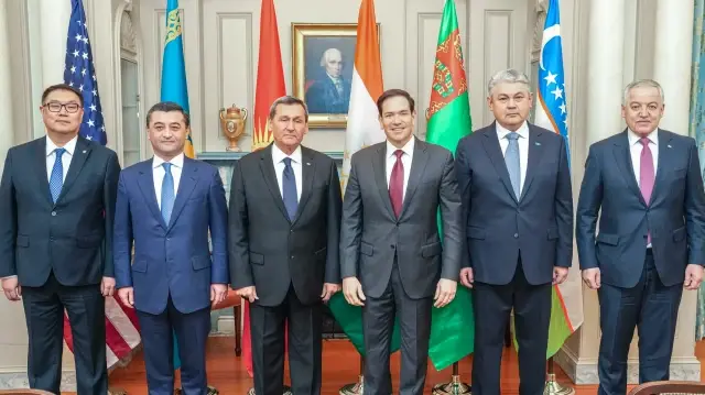 Госсекретарь США провел встречу с главами дипведомств пяти стран Туркестана. Фото: Secretary Marco Rubio/X