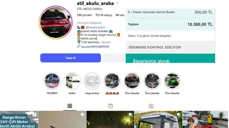 “Param Güvende” Tuzağıyla 10 Bin TL Dolandırıldı