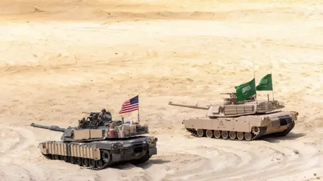 Совместные военные учения США и Саудовской Аравии