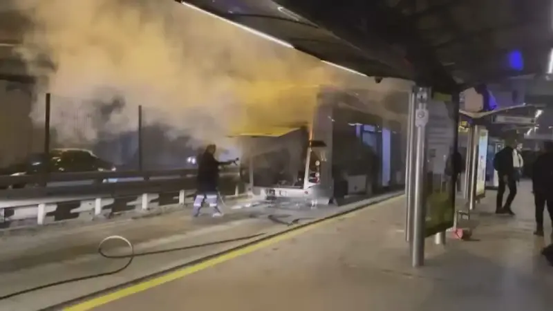 Yangın nedeniyle aksayan seferler normale döndü.