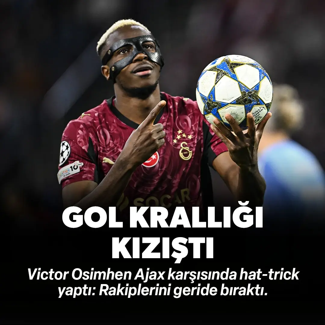 Victor Osimhen hat-trick yaptı: Şampiyonlar Ligi'nde gol krallığı kızıştı