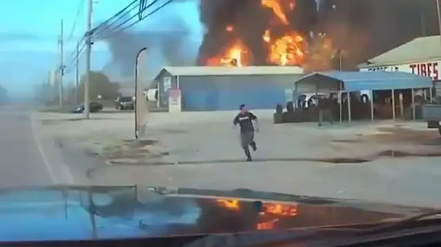 ABD'de düşen kargo uçağına ilişkin yeni görüntüler ortaya çıktı