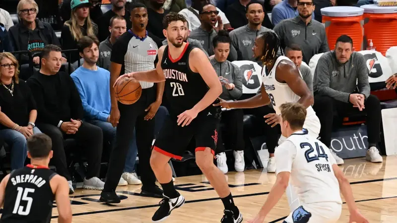 Alperen Şengün 20 sayı ile oynadı