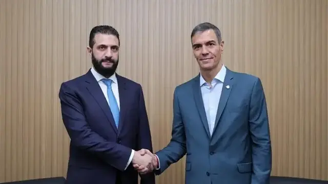 قمة المناخ.. الشرع يجتمع برئيس وزراء إسبانيا