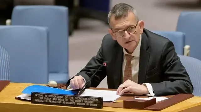 المبعوث الأممي للسودان يدعو لاغتنام فرصة الهدنة المقترحة لوقف القتال 