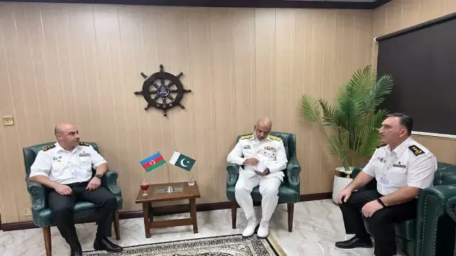 Встреча делегация ВМС Азербайджана и Пакистана