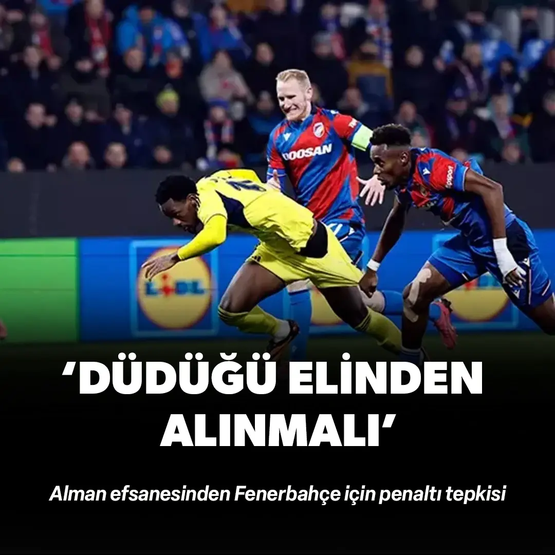 Alman efsaneden maç sonu sert tepki: Lothar Matthaus, Fenerbahçe'nin penaltısını resmen ilan etti!