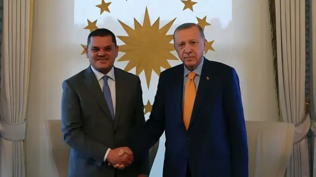 أردوغان يبحث مع الدبيبة العلاقات الثنائية وقضايا إقليمية