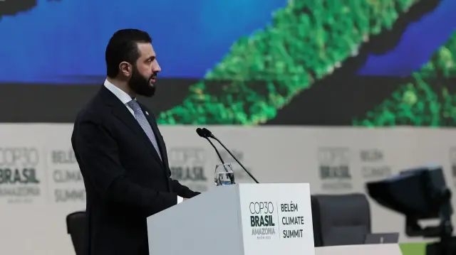 Syrian president makes historic climate summit appearance at COP30