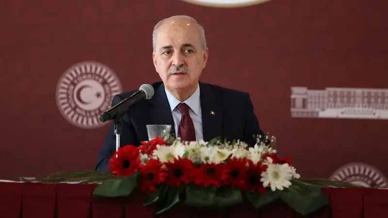 TBMM Başkanı Kurtulmuş, Terörsüz Türkiye sürecine ilişkin gazetecilere açıklamalarda bulundu.