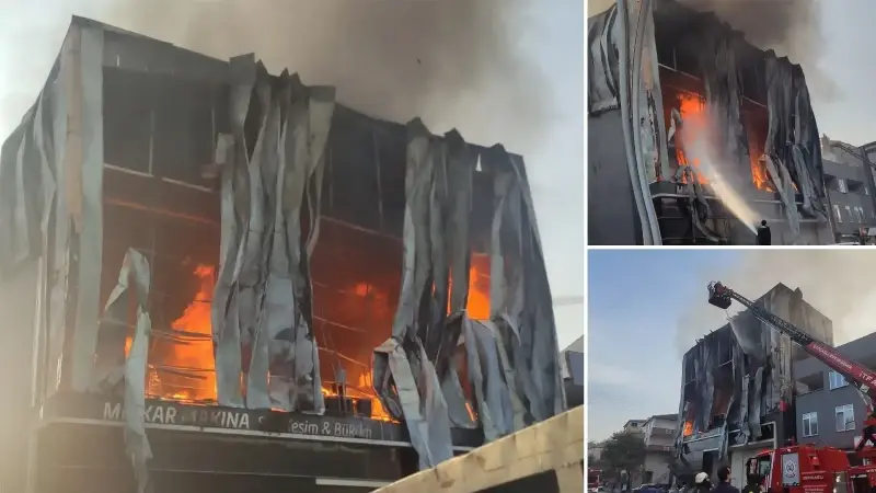 Kocaeli'nin Dilovası ilçesinde parfüm deposunda çıkan yangında 6 kişi yaşamını yitirdi.