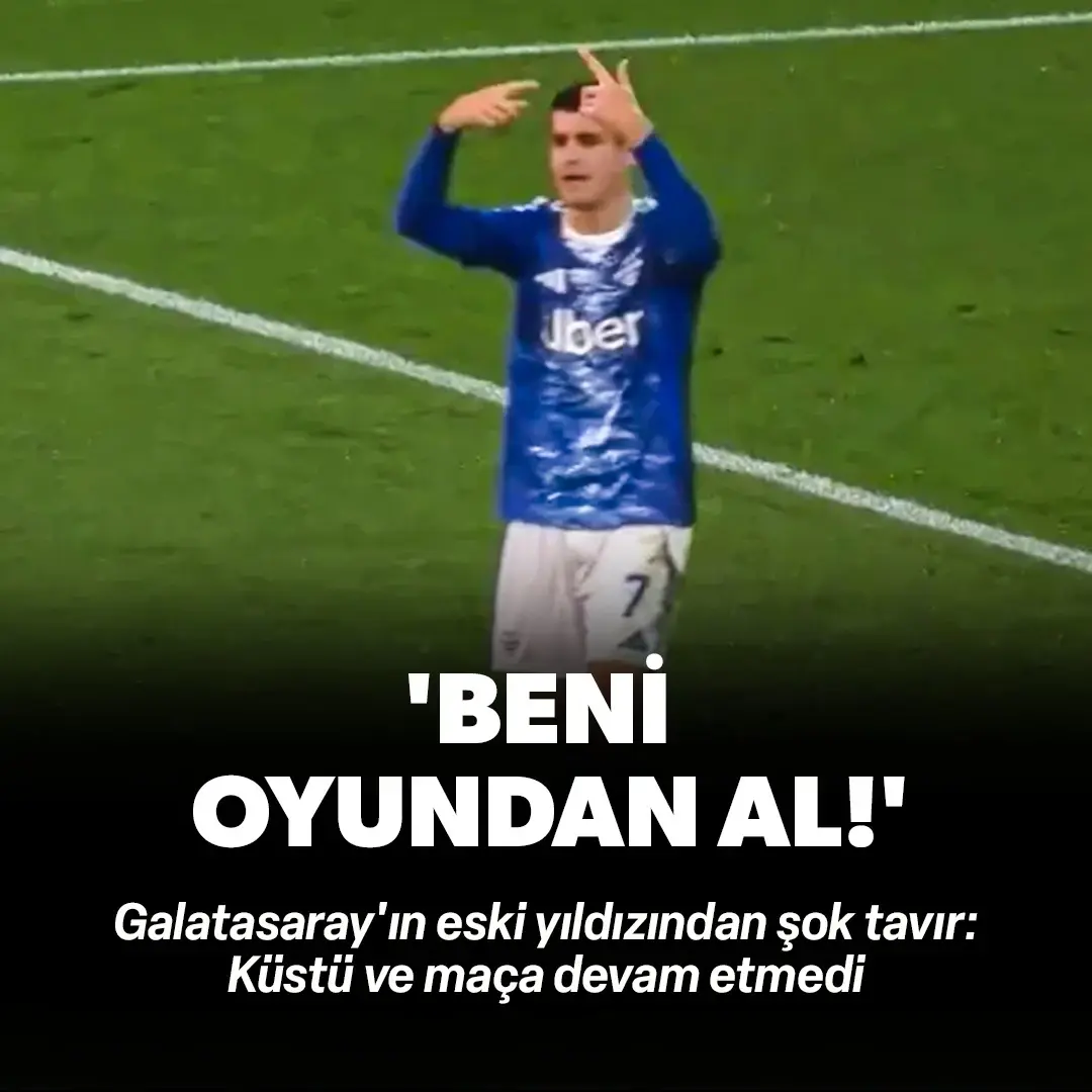 Morata çılgına döndü: Beni oyundan al!