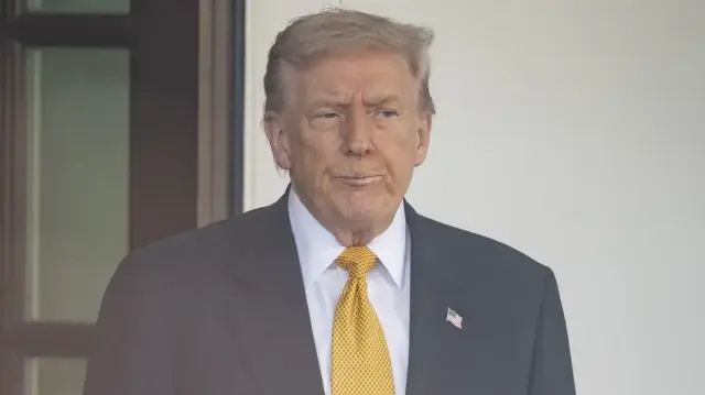 Le président américain Donald Trump a reçu le Premier ministre hongrois Viktor Orban à la Maison Blanche, à Washington DC, le 7 novembre 2025.