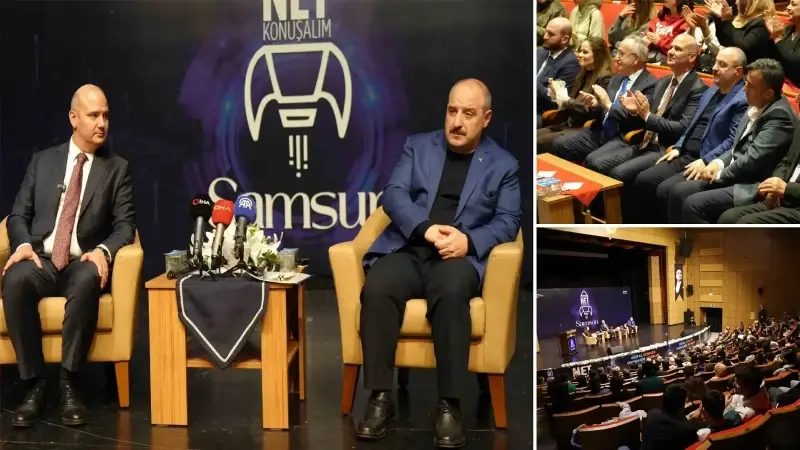 Samsun'da "Dijital Gençler, Teknolojik Şehirler-Net Konuşalım" söyleşisi düzenlendi