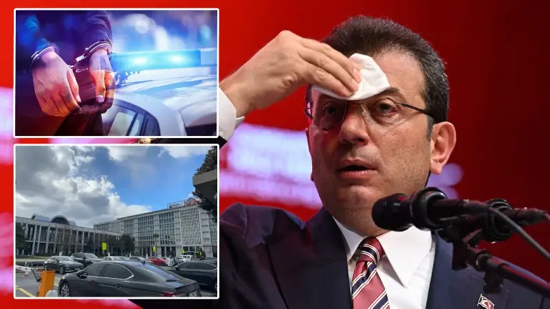 Ekrem İmamoğlu yolsuzluktan tutuklandı.