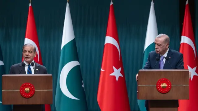 Pakistan PM praises 'enduring bond' with Azerbaijan and Türkiye