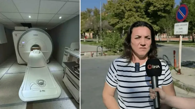 Esra Akgüneş MR cihazında unutuldu, kabusu yaşadı.