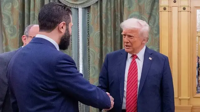 Из встречи Трампа и Шары в прошлом месяце.