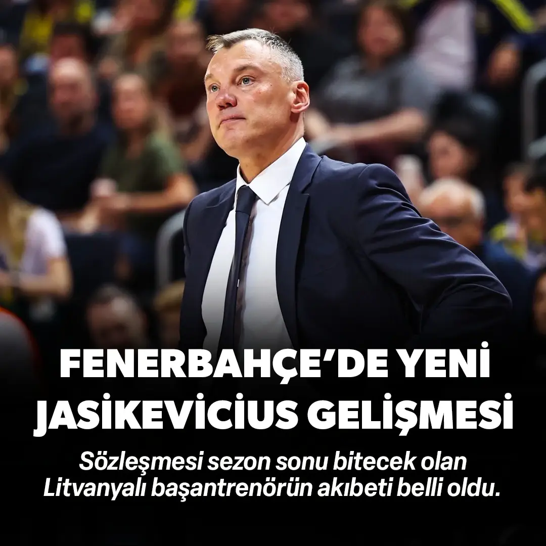 Fenerbahçe'de yeni Sarunas Jasikevicius gelişmesi
