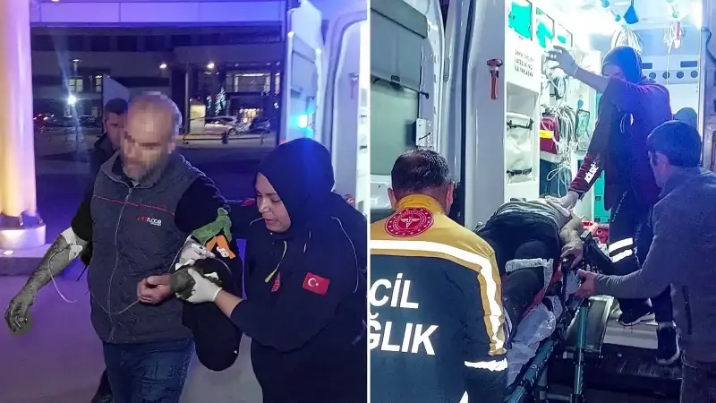 Husumetli iki aile arasında kavga meydana geldi