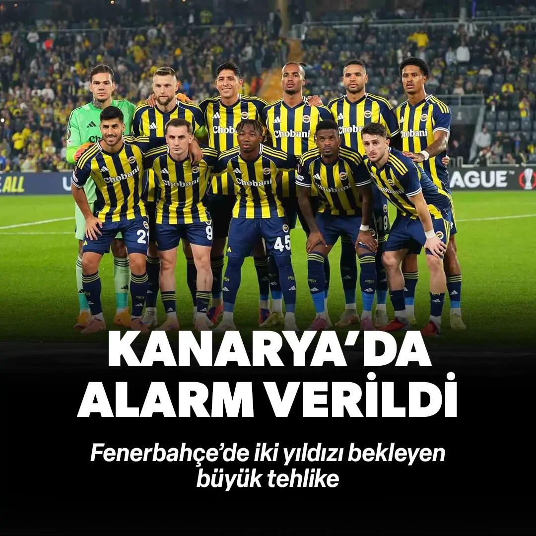 Fenerbahçe'de alarm verildi! İki ismi bekleyen büyük tehlike