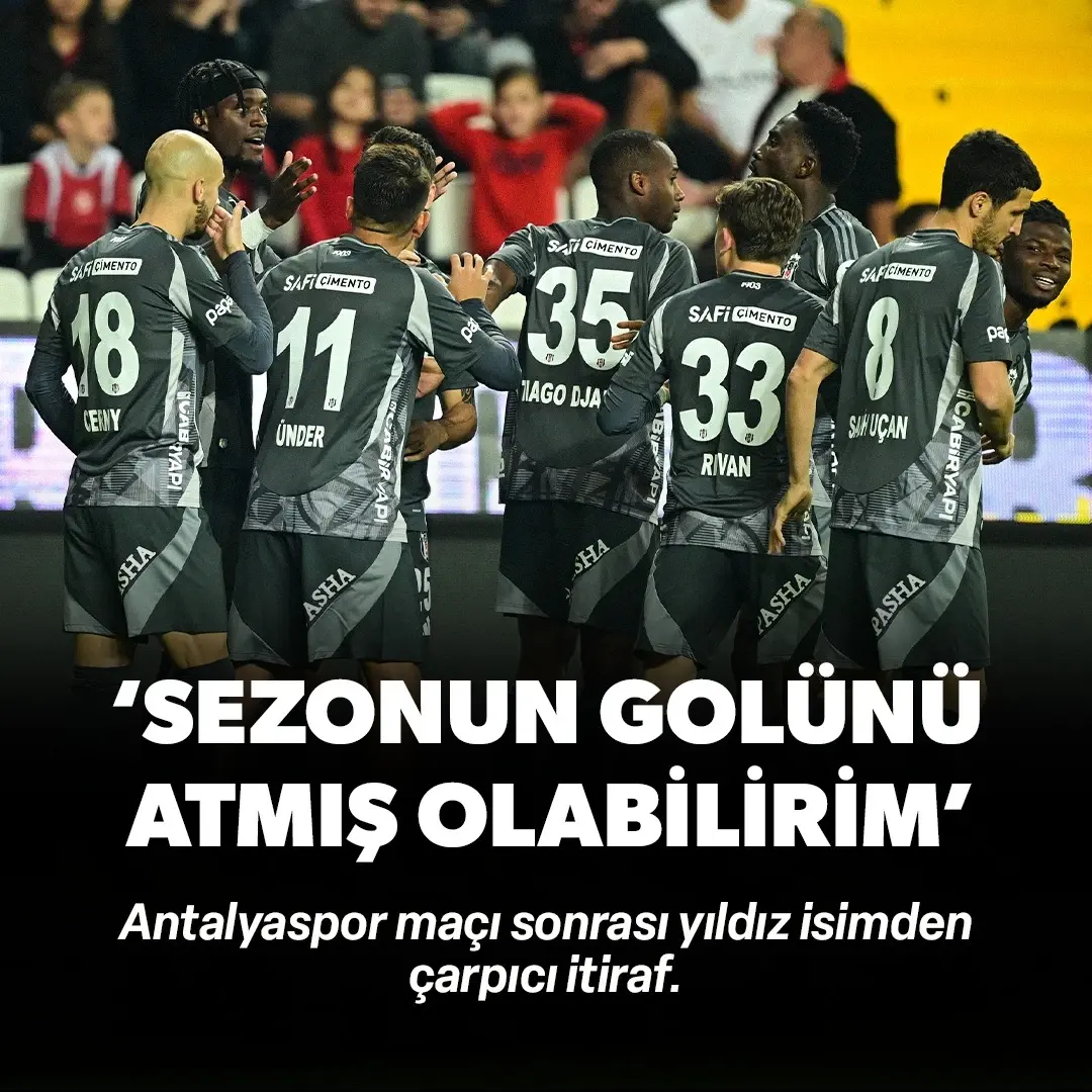 Beşiktaşlı yıldızdan çarpıcı itiraf: "Sezonun golünü atmış olabilirim"
