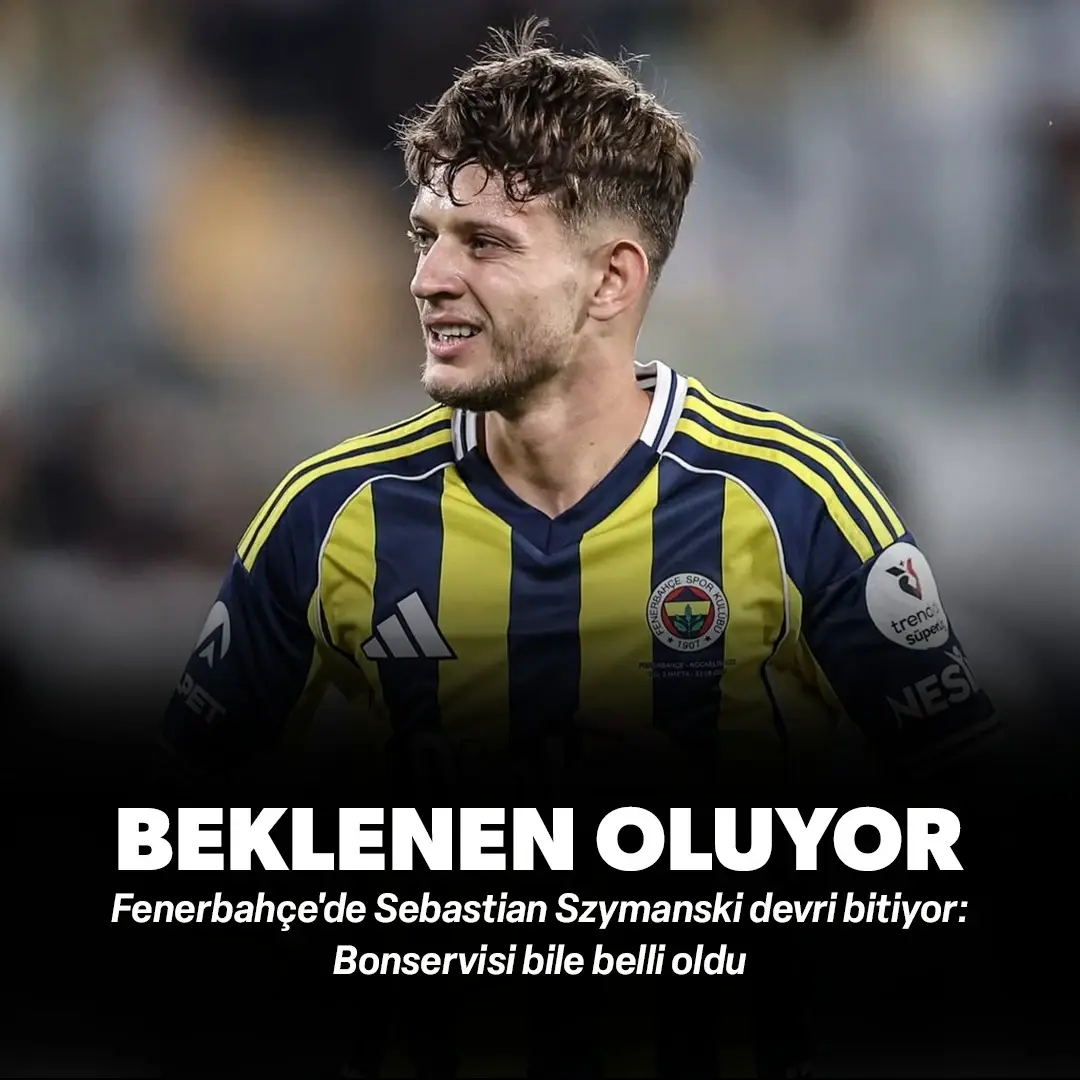 Beklenen oluyor! Fenerbahçe'de Sebastian Szymanski devri bitiyor: Bonservisi bile belli oldu