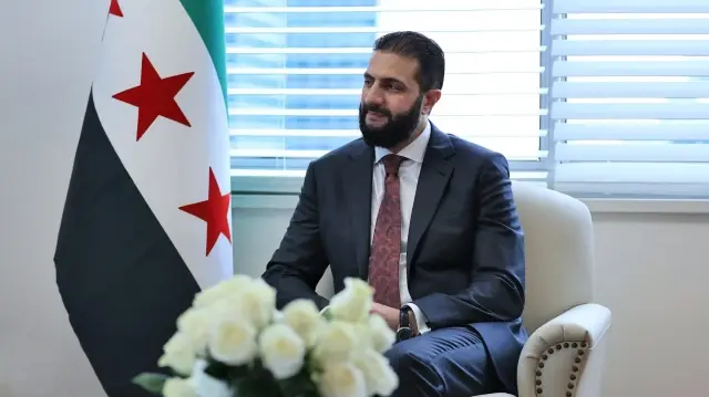 Le président syrien Ahmed al-Charaa.