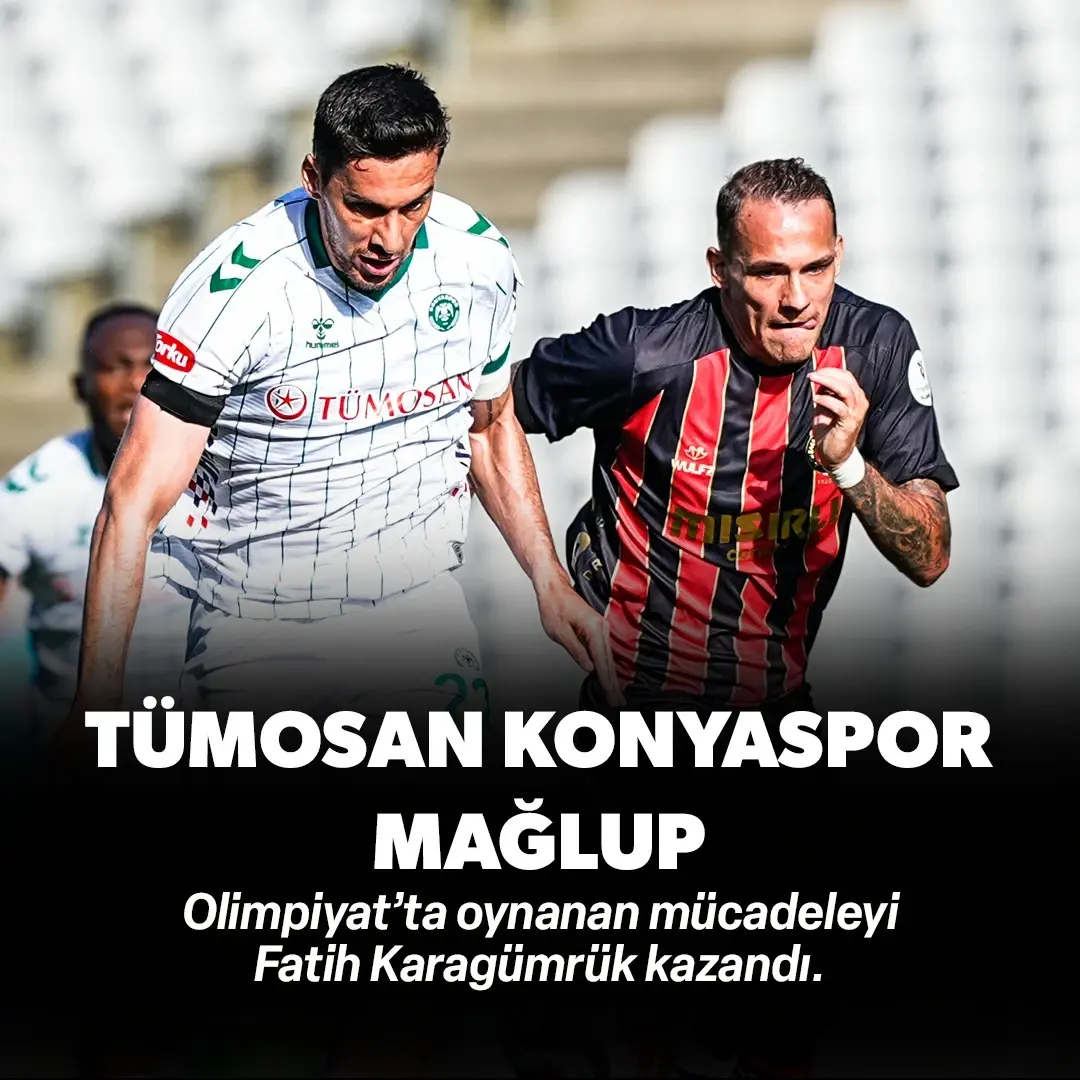 TÜMOSAN Konyaspor Karagümrük deplasmanında mağlup: 2-0 | ÖZET