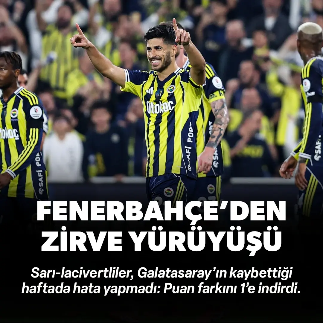 Fenerbahçe'den zirve yürüyüşü: Kayserispor'u dört golle geçti | ÖZET