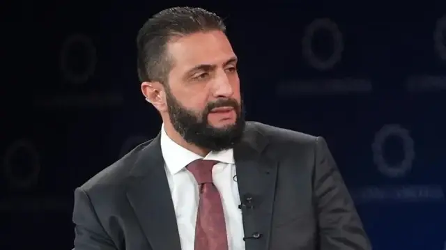 Syrian President Sharaa meets representatives of Syrian organizations during US visit