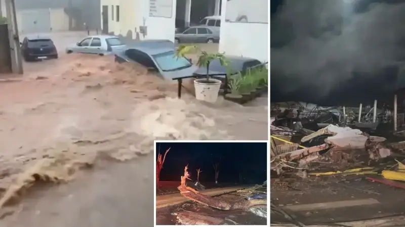 Santa Catarina ve Rio Grande do Sul eyaletleri.