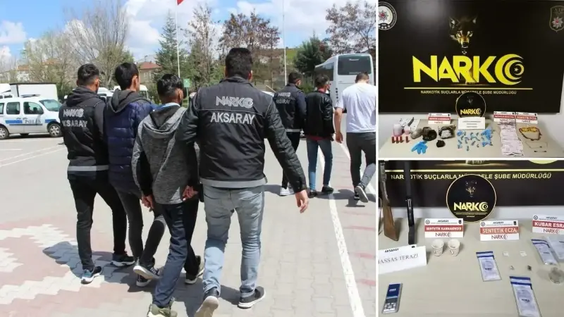 Aksaray Emniyet Müdürlüğü Narkotik Suçlarla Mücadele Şube Müdürlüğü 