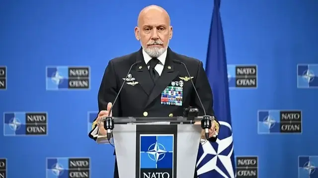 L’amiral Giuseppe Cavo Dragone, président du Comité militaire de l’OTAN.