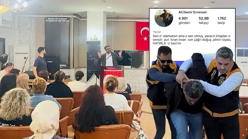 Sahte isimle 7 kitap yazıp konferanslar veren sosyal medya fenomeni, cinayet hükümlüsü çıktı

