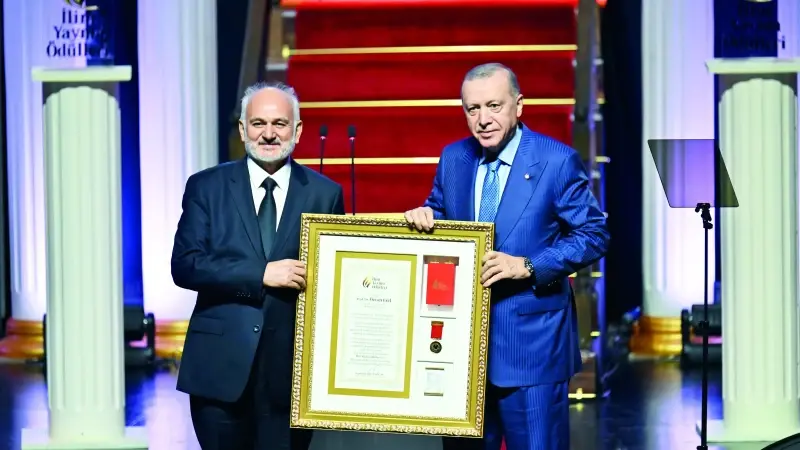Prof. Dr. Özcan Erel - Cumhurbaşkanı Recep Tayyip Erdoğan