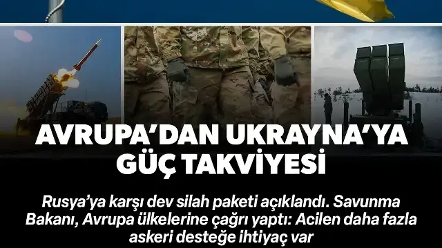 Avrupa'dan Ukrayna'ya güç takviyesi: Hollanda'dan 250 milyonluk destek