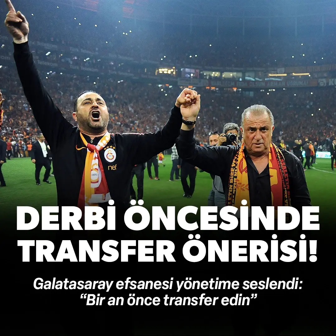 Galatasaray'a derbi öncesinde flaş öneri: "Onu transfer edin!"
