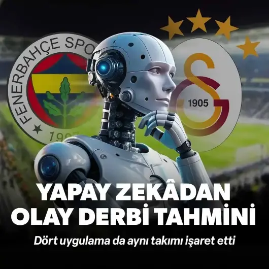 Dört uygulama da aynı takımı işaret etti: İşte yapay zekanın derbi için skor tahminleri